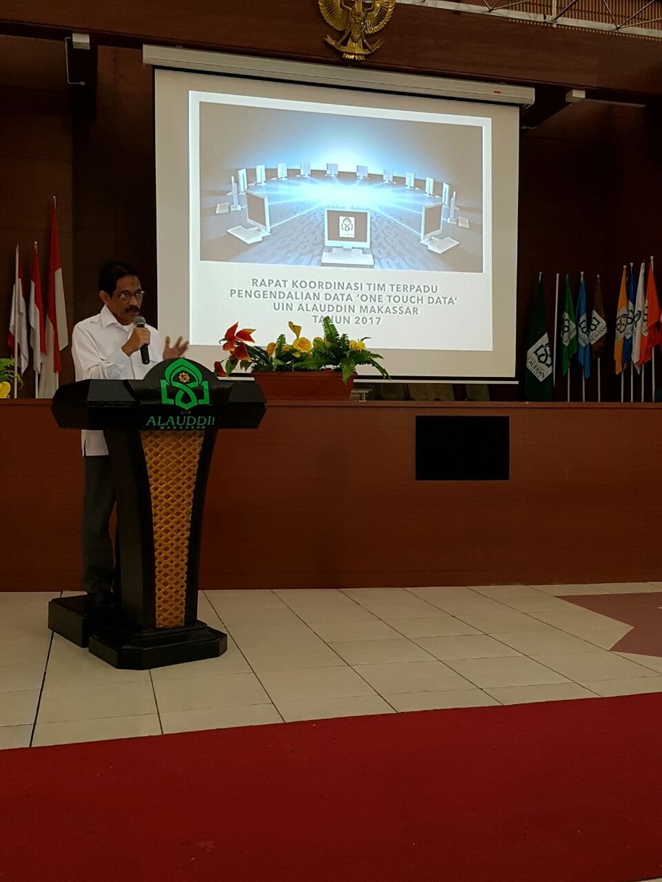 Gambar UIN ALAUDDIN GELAR RAPAT KOORDINASI TIM TERPADU PENGENDALIAN DATA